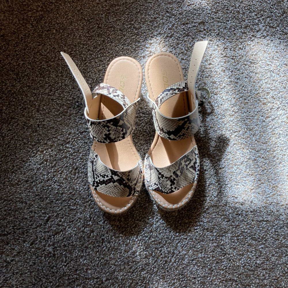 Wedge heels